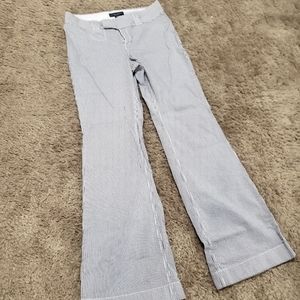 Banana Republic brand stripped flare pants